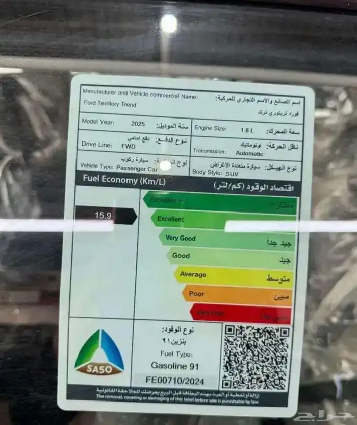 للتنازل فورد تيرتيوري 2025 4