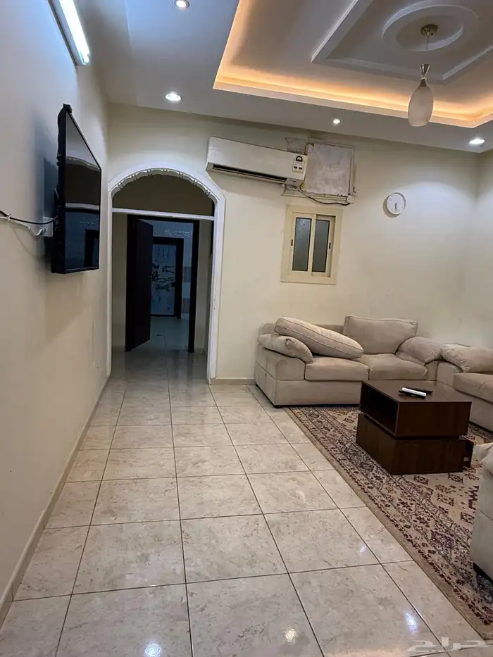 للإيجار شقة مفروشة ( ملحق ) غرفتين وصالة وسطح الحمدانية 7