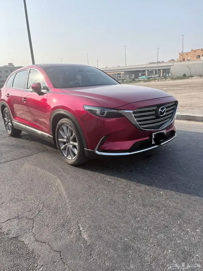 مازدا CX 9 لون احمر موديل 2021 8