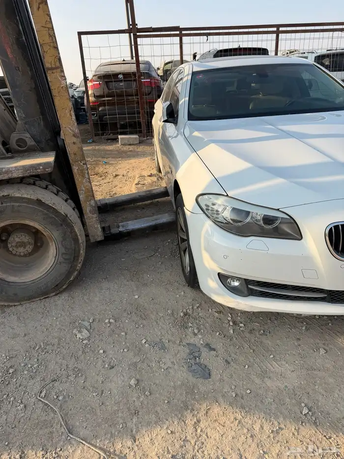 بي أم موديل 2013 تشليح قطع غيار حجم 520 5