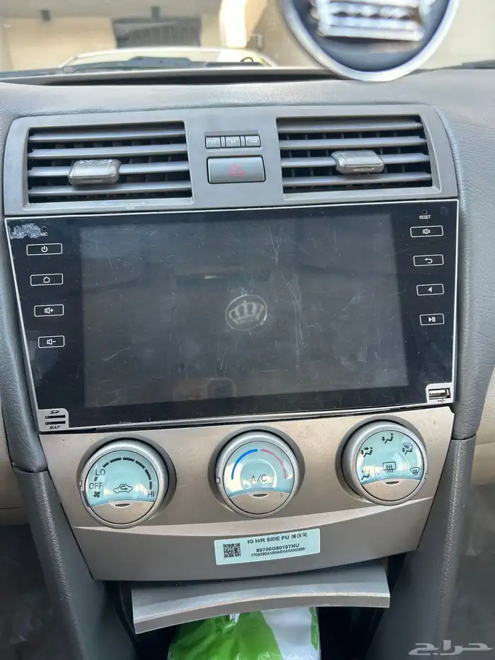 أسطبات شمعات كامري 2008 شاشة ايباد اندرويد 2