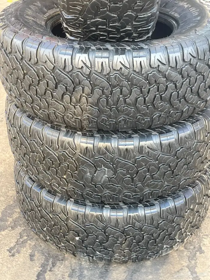 طقم كفرات حجري 285 70 17 9