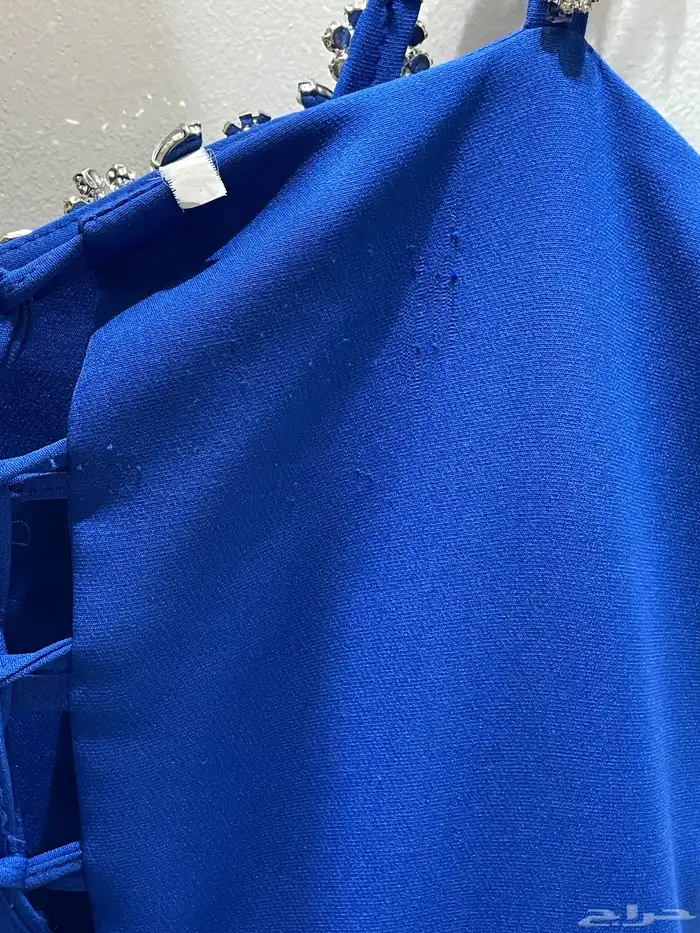 فستان سهرة ازرق 8