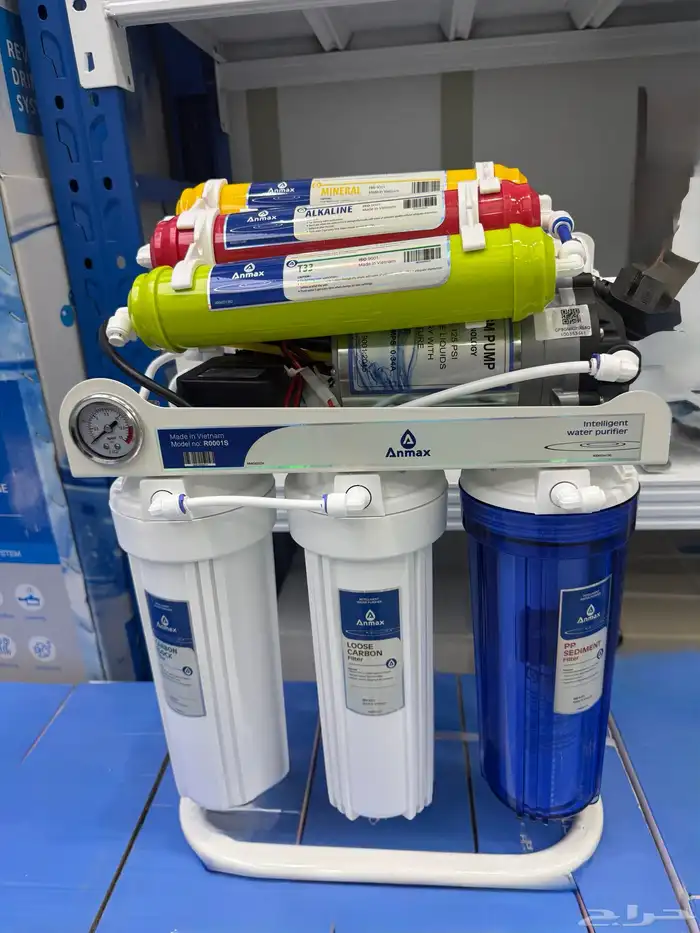 جهاز فلتر ماء 7 مراحل فيتنامي ستاند - برادة مياة طاولة 1