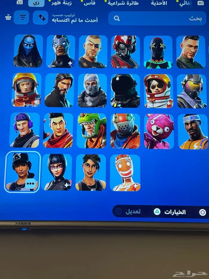 حساب فورت للبيع ايبك كل شي قدامك على السوم حدي 200 2