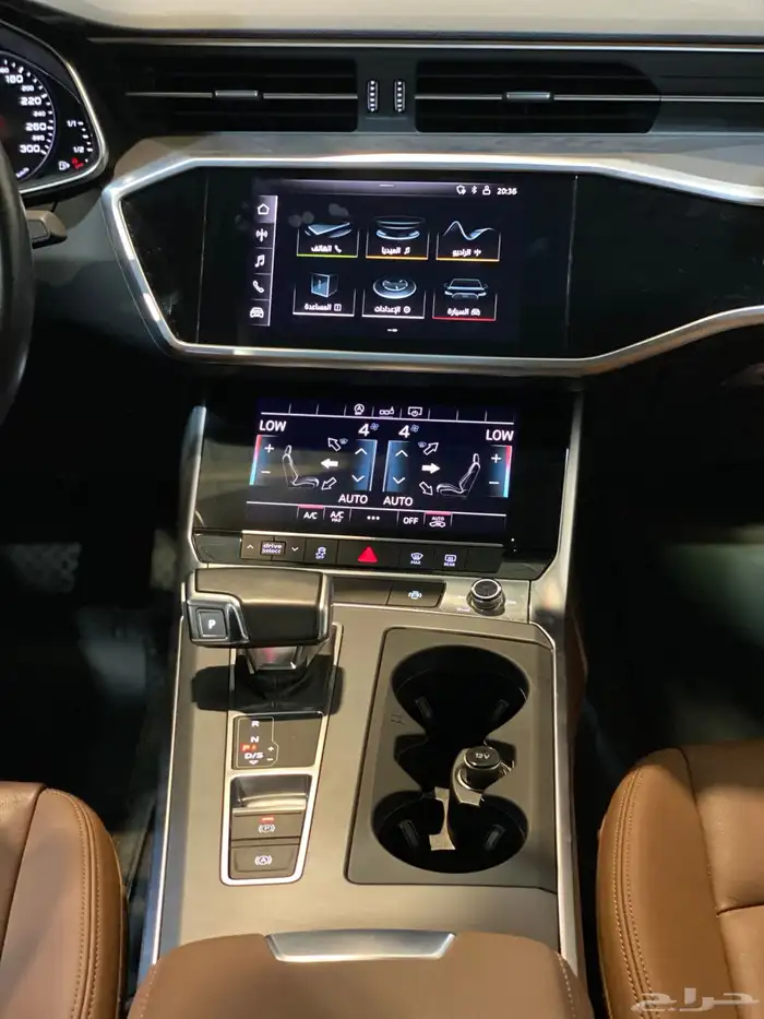 اودي A6 2020 عداد ((29 الف كيلومتر)) فقط بحالة الوكاله 12