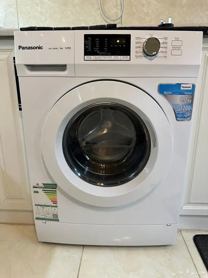 غسالة باناسونيك 8 كيلو نظيفة جدا  و شبه جديدة 0