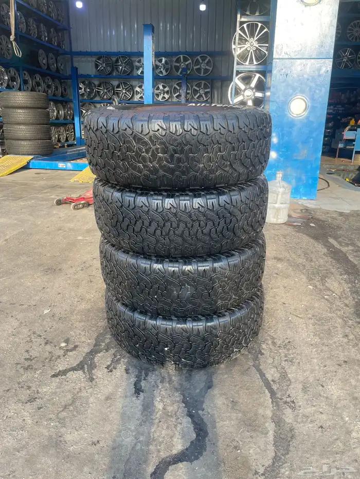 طقم كفرات حجري 285 70 17 4