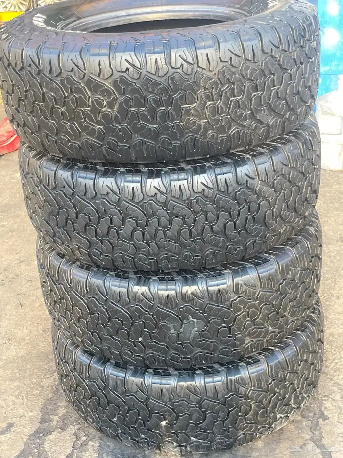 طقم كفرات حجري 285 70 17 3