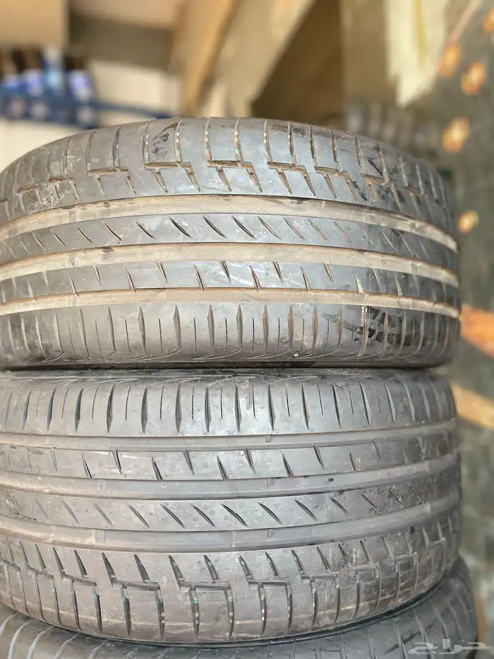 كفرات مستعمل مقاس 18 كونتيننتال امامي وخلفي 2