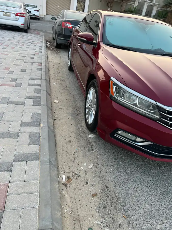 فولكس واجن باسات 2017   ممشى 83 ألف فقط   نظيفة جد ا 1