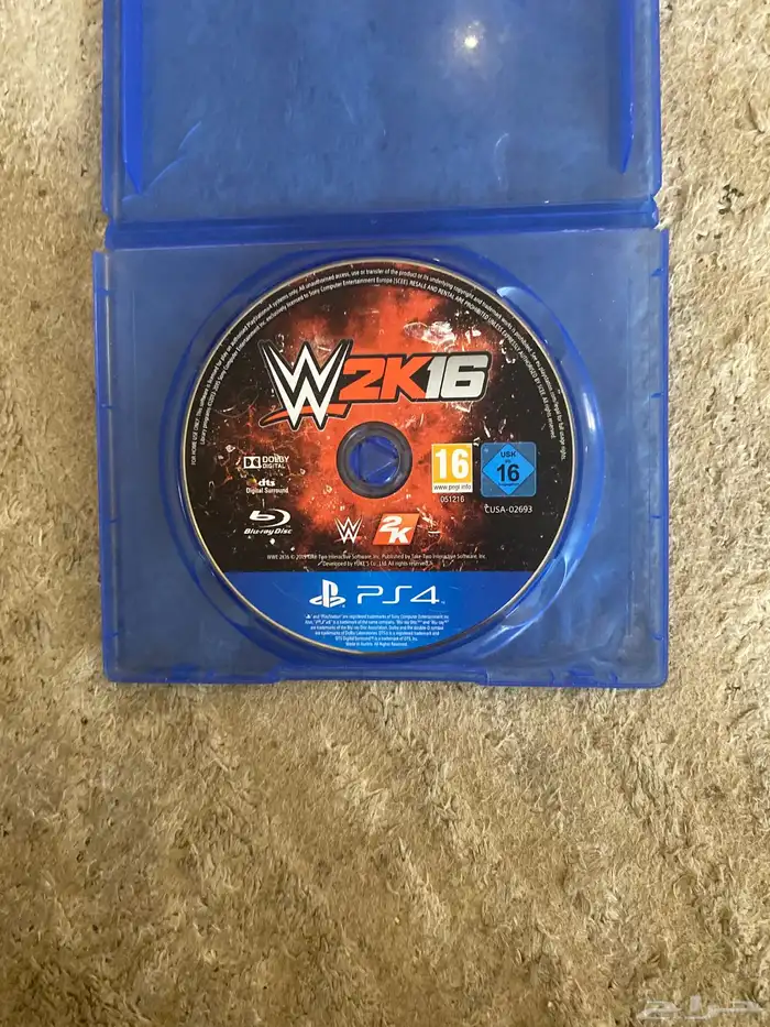 شريط WWE2k مصارعه 0