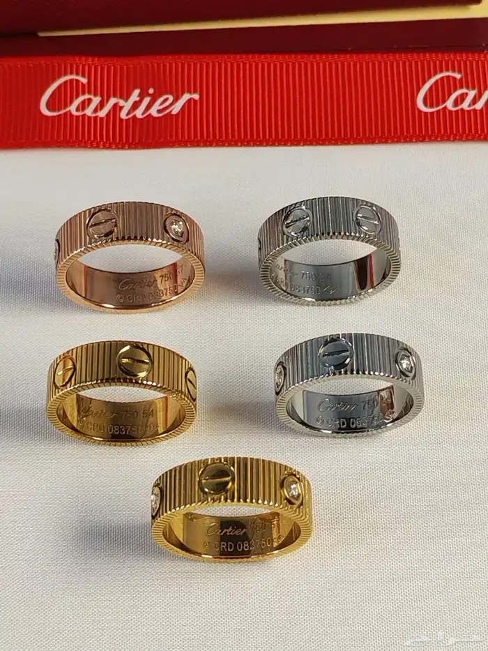 خواتم ودبل ماستر ماركة كارتير 4