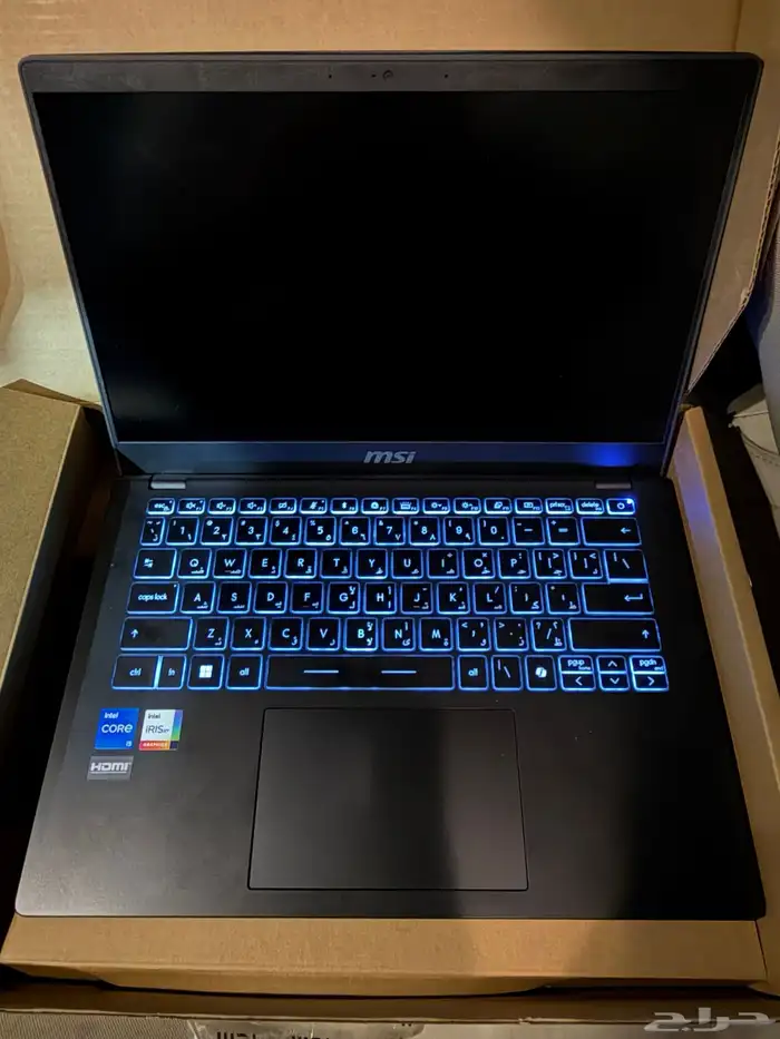 لابتوب msi المعالج i5 الجيل 12 4