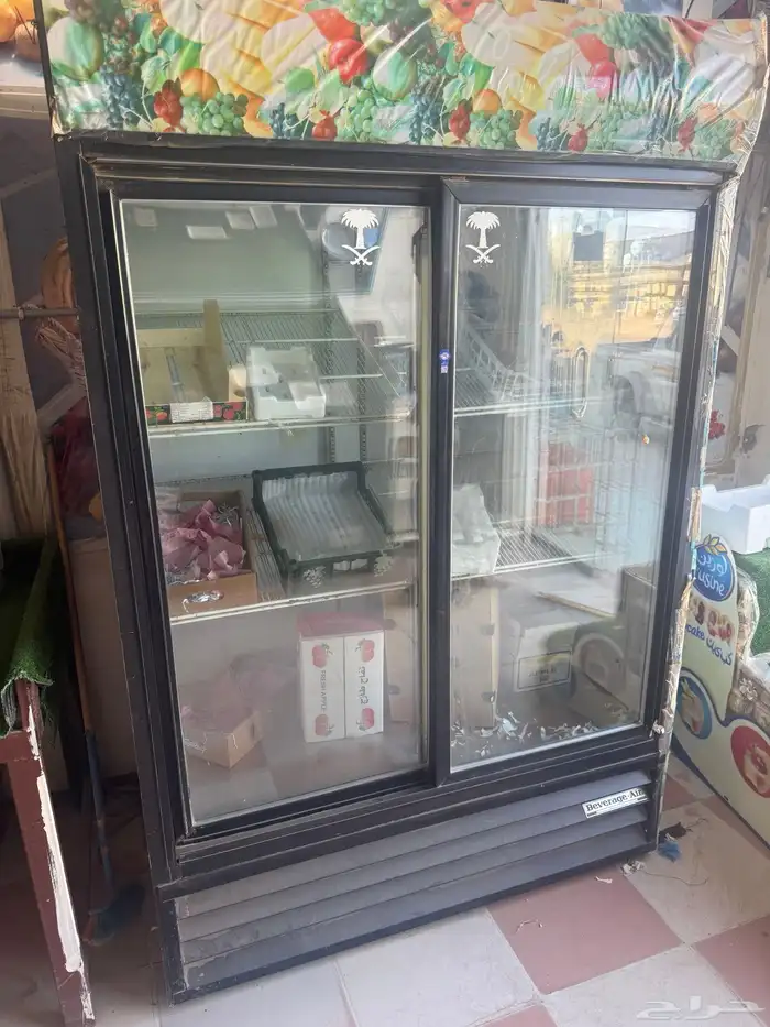 ثلاجه بقاله بابين 1