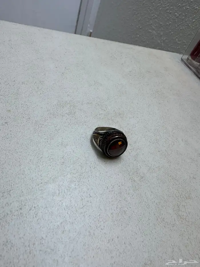 خاتم صناعه يدوي فضه 4