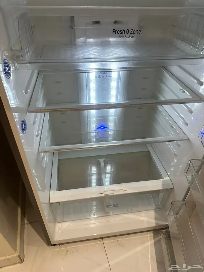 ثلاجه ال جي 18 قدم انفريتر استعمال ممتاز 8
