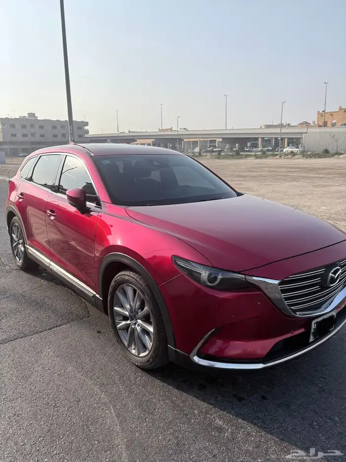 مازدا CX 9 لون احمر موديل 2021 3