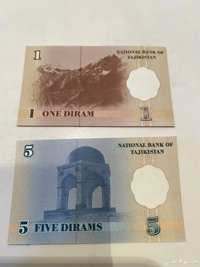 عملات ورقيه طاجاكستانيه قديمه تراث للبيع 1