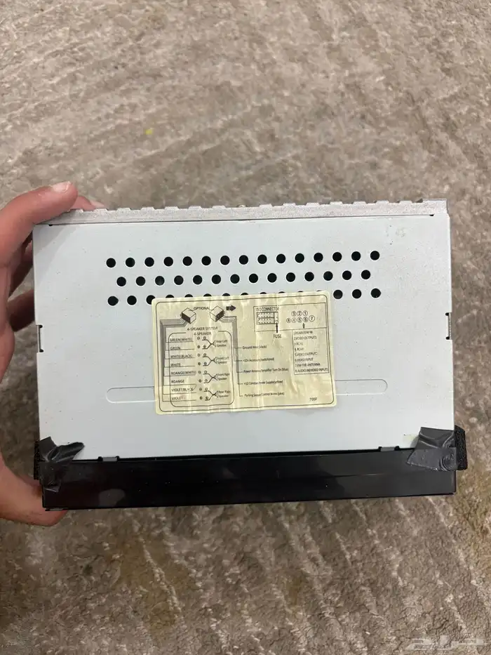 شاشه سبايدر للبيع نظيفه مع الاسلاك كامله 6