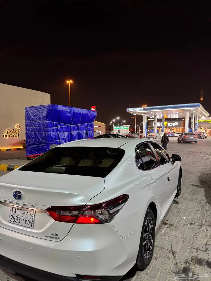 تويوتا كامري 2021 هايبرد ممشى 116 الف 2