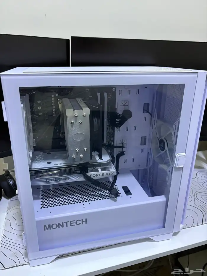 بي سي جيمنج جديد RTX 4060 - R5 5500 - 16GB RAM 4