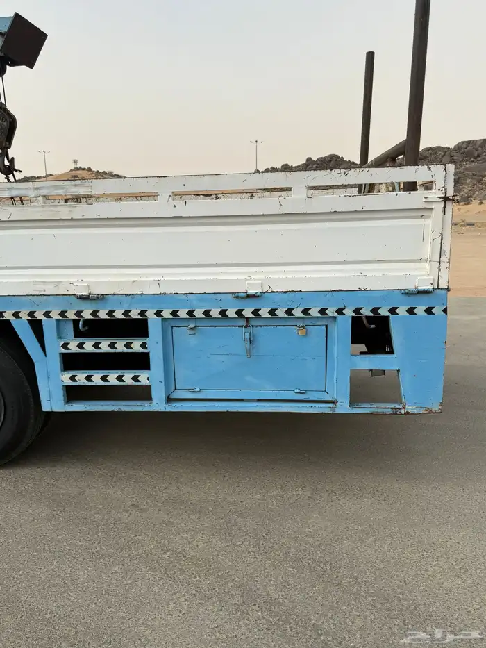 للبيع رافعه بوم تراك ايسوزو مخزنه شبه جديده 6