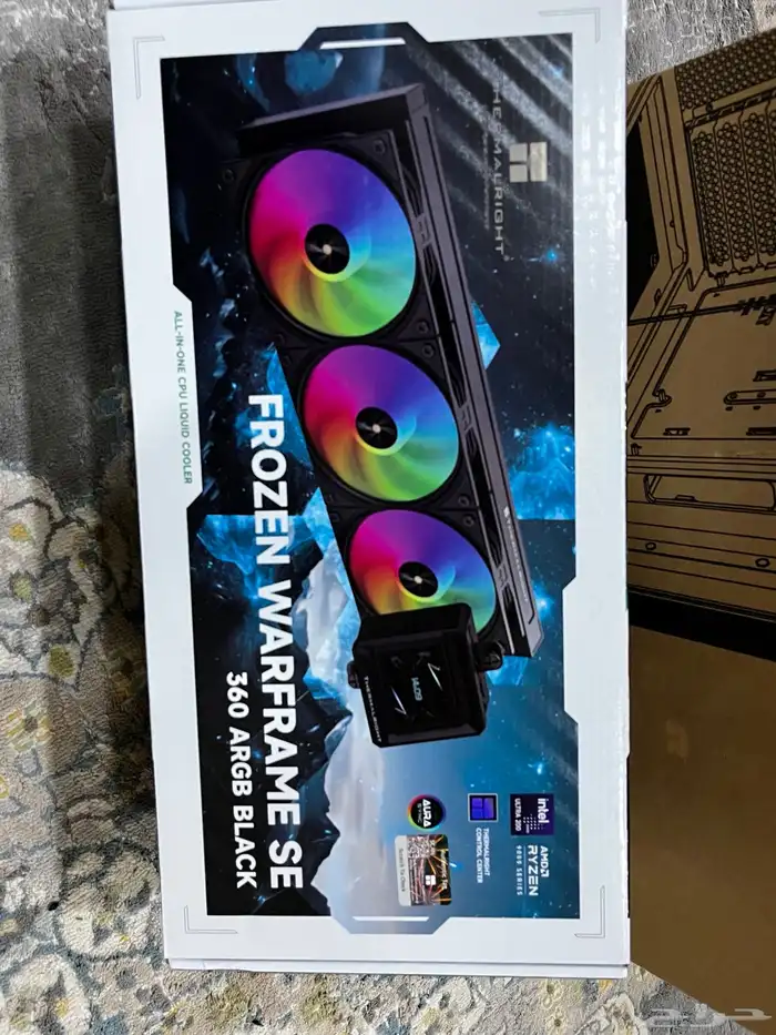 كيس NZXT H6 Flow RGB   مبرد 360 جديدين غير مستخدمين 1
