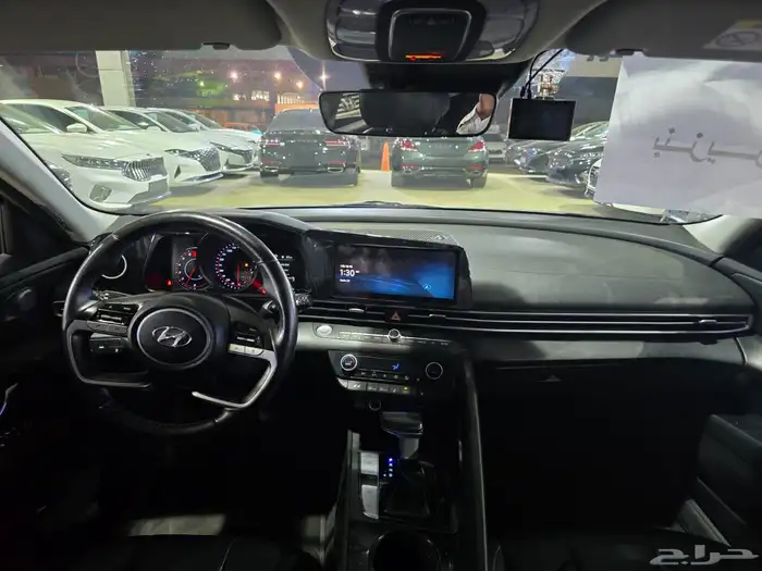 هيونداي النترا ابيض 2022 بنزين بطاقة جمركية وارد كوريا 12