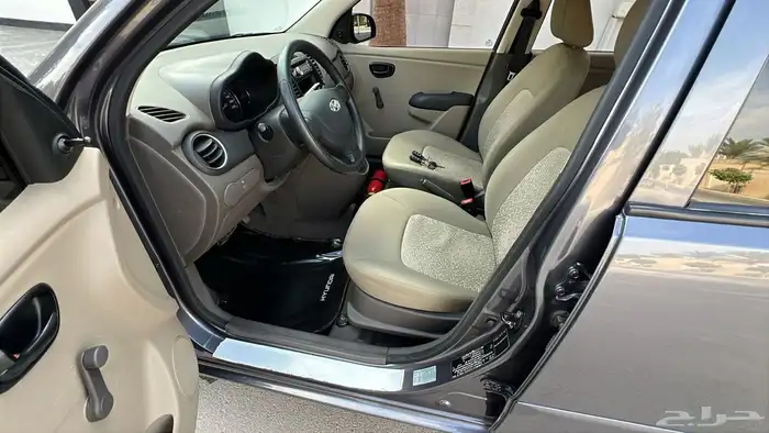 هونداي i10 سعودي الوعلان مخزنه عداد 8 الاف موديل 2015 12