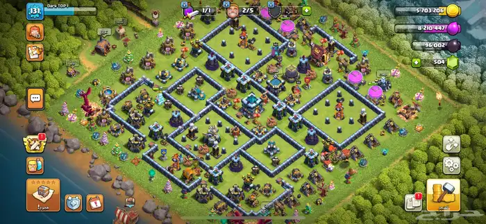 قريه كلاش اوف كلانس تاون13 0