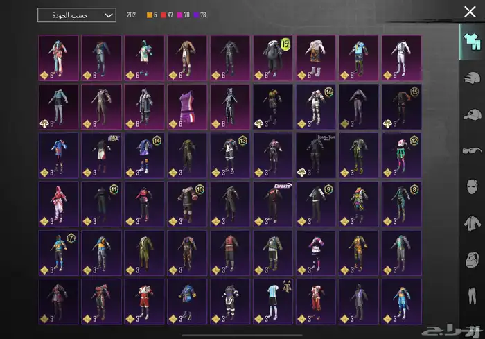 حساب ببجي للبيع 2