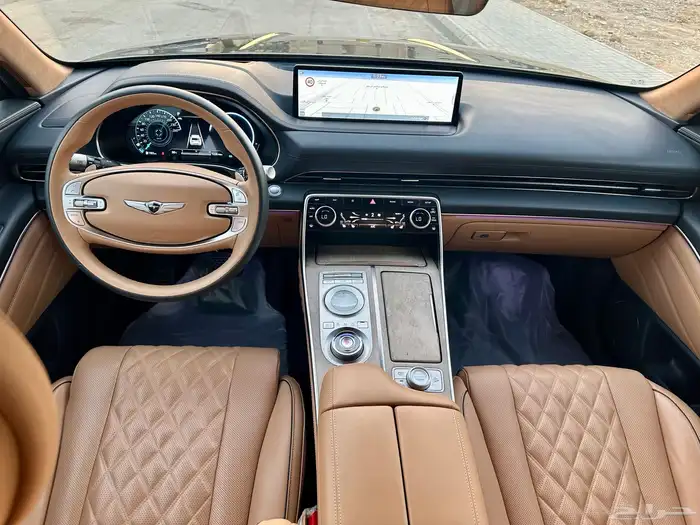 للبيع جينيسس GV80 شبه اصفار مخزن بحالة الوكالة 74