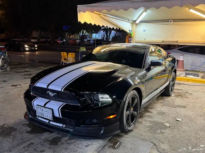 مخزن موستنج2013مميز وبحالة الوكالة كت شيلبي وتعديل روعة 55