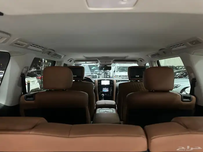 انفنتي QX80 بلاك اديشن موديل 2021 فل كامل ممشى قليل شبه جديد 32