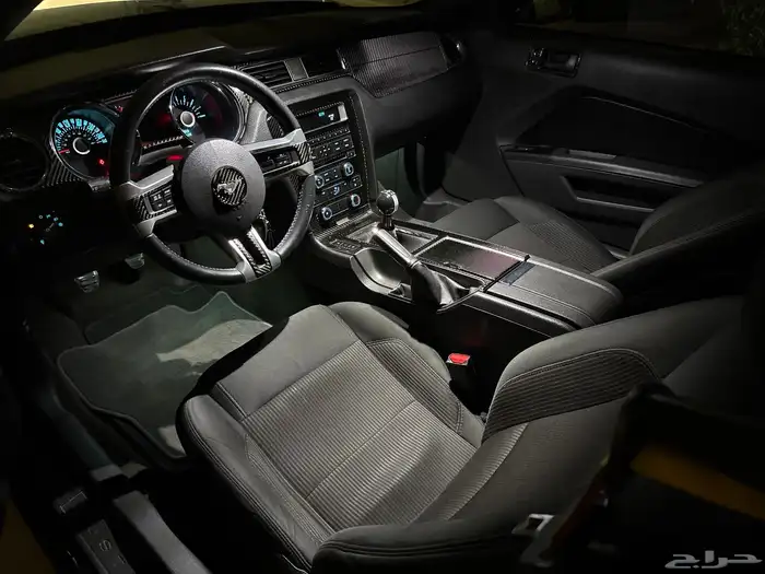 مخزن موستنج2013مميز وبحالة الوكالة كت شيلبي وتعديل روعة 46