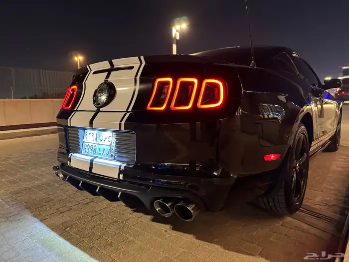 مخزن موستنج2013مميز وبحالة الوكالة كت شيلبي وتعديل روعة 1