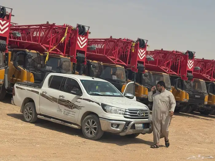 كرينات للايجار اليومي والشهري 5