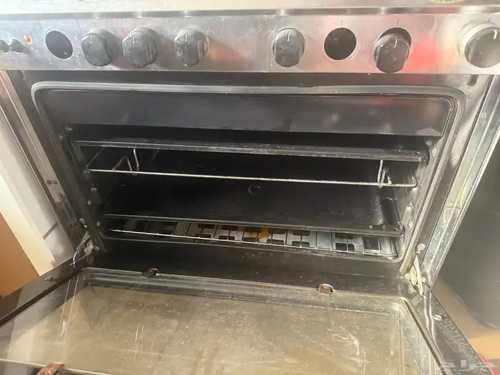 فرن قليم قاز وغساله lg حوضين ومايكرويف وسريرين اطفال 2