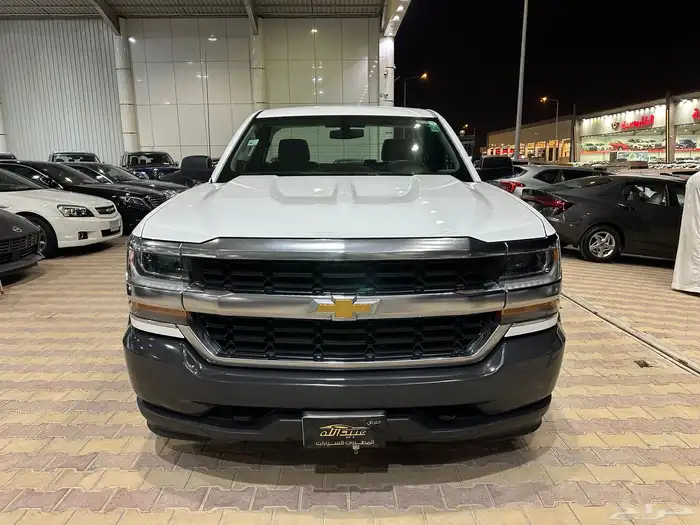 شيفورليه سلفرادو موديل 2018 بدون دبل 6 سلندر نظيف 0