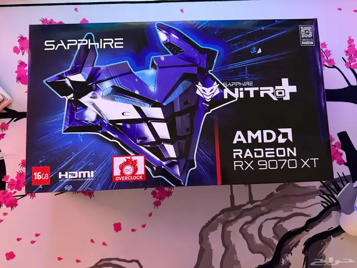 للبيع كرت AMD 9070 XT NITRO 1