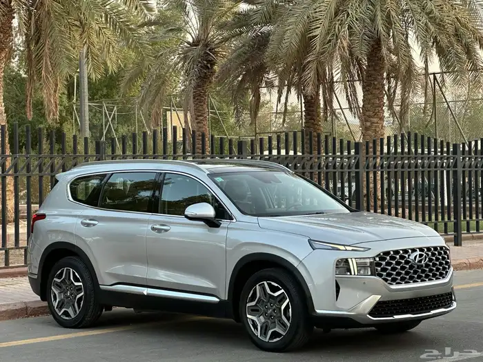 هونداي سنتافي موديل 2021 سعودي فل كامل اعلئ فئة 7 مقاعد 0