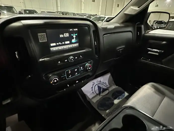 شيفورليه سلفرادو موديل 2018 بدون دبل 6 سلندر نظيف 7