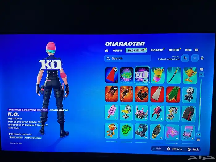 حساب فورت نايت ويلد كات 16