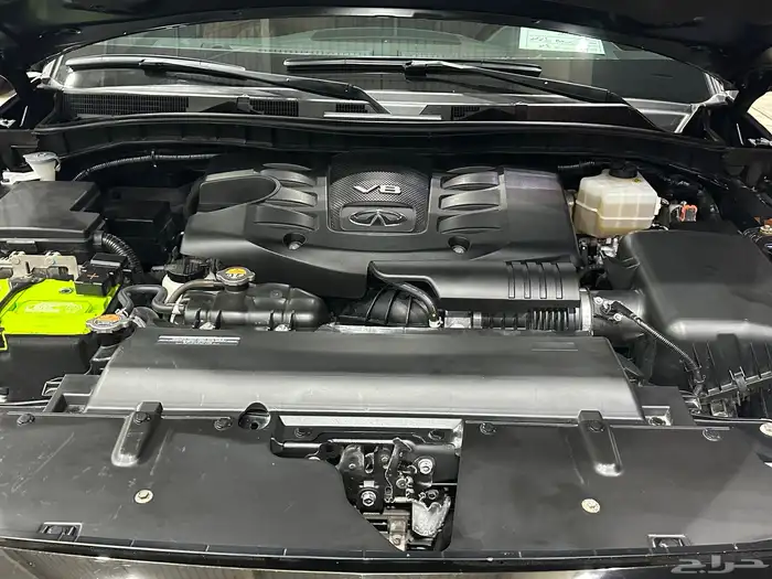 انفنتي QX80 بلاك اديشن موديل 2021 فل كامل ممشى قليل شبه جديد 29