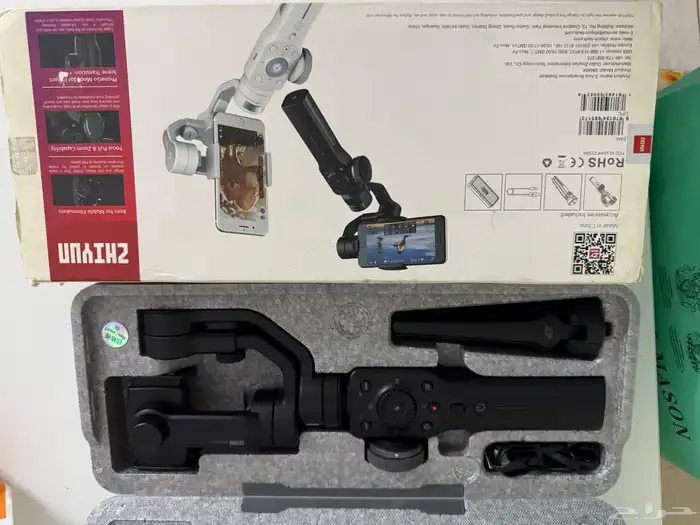 حامل يدوي مانع اهتزاز ثلاثي المحاور الإصدار الرابع من زيون 2