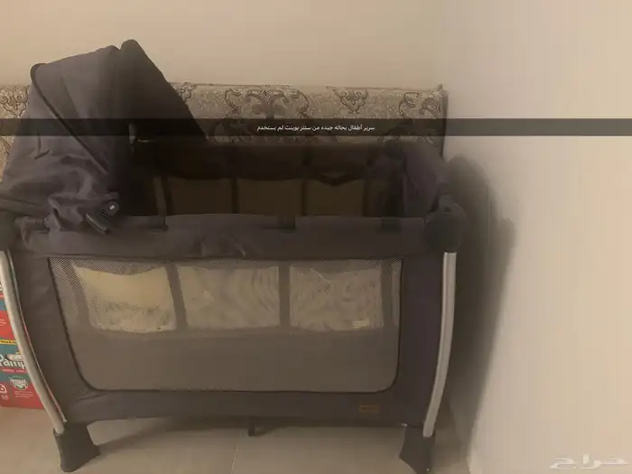 عربيه ملكه بحاله جيده   ومساند بحاله جيده  وسرير طفل 2