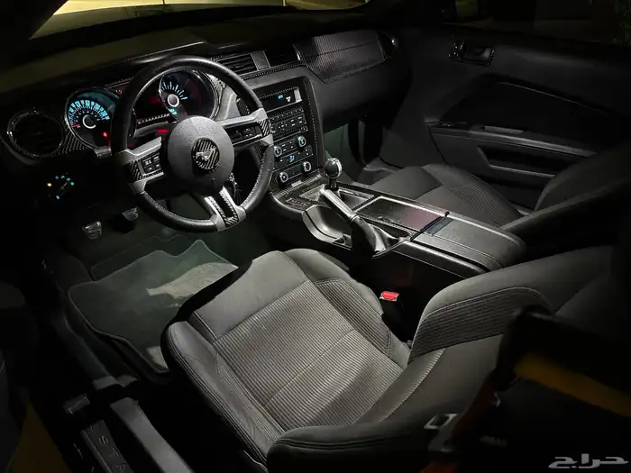 مخزن موستنج2013مميز وبحالة الوكالة كت شيلبي وتعديل روعة 45