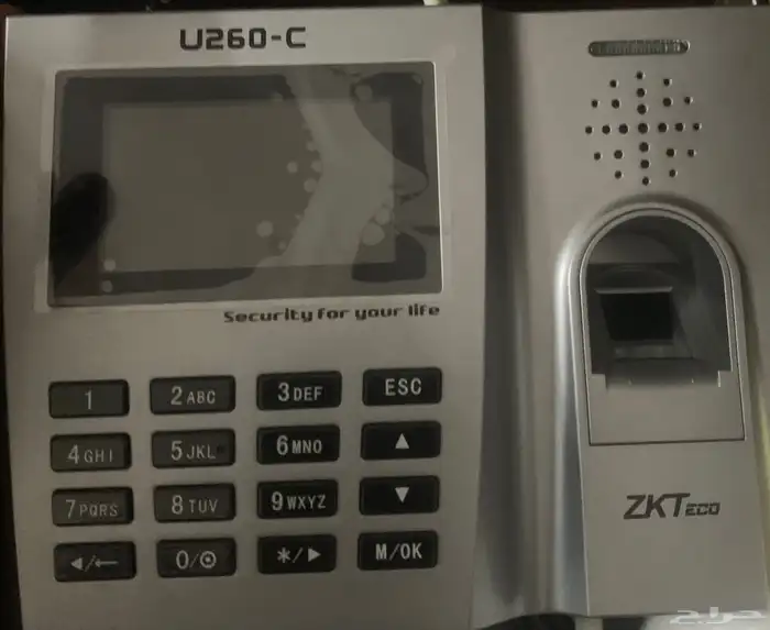 جهاز بصمة حضور وانصراف   موديل U260-C من ZKTeco 2