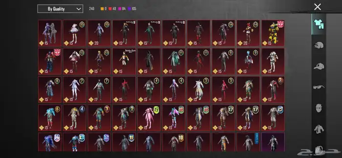 حساب ببجي للبيع 3